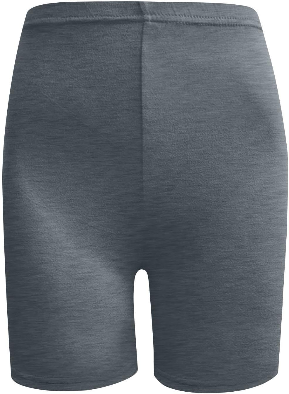 Women's Cotton Active Slip Shorts Stretch Yoga Soft Boy Short Pants Quick Dry Running Gym Ladies Leggings