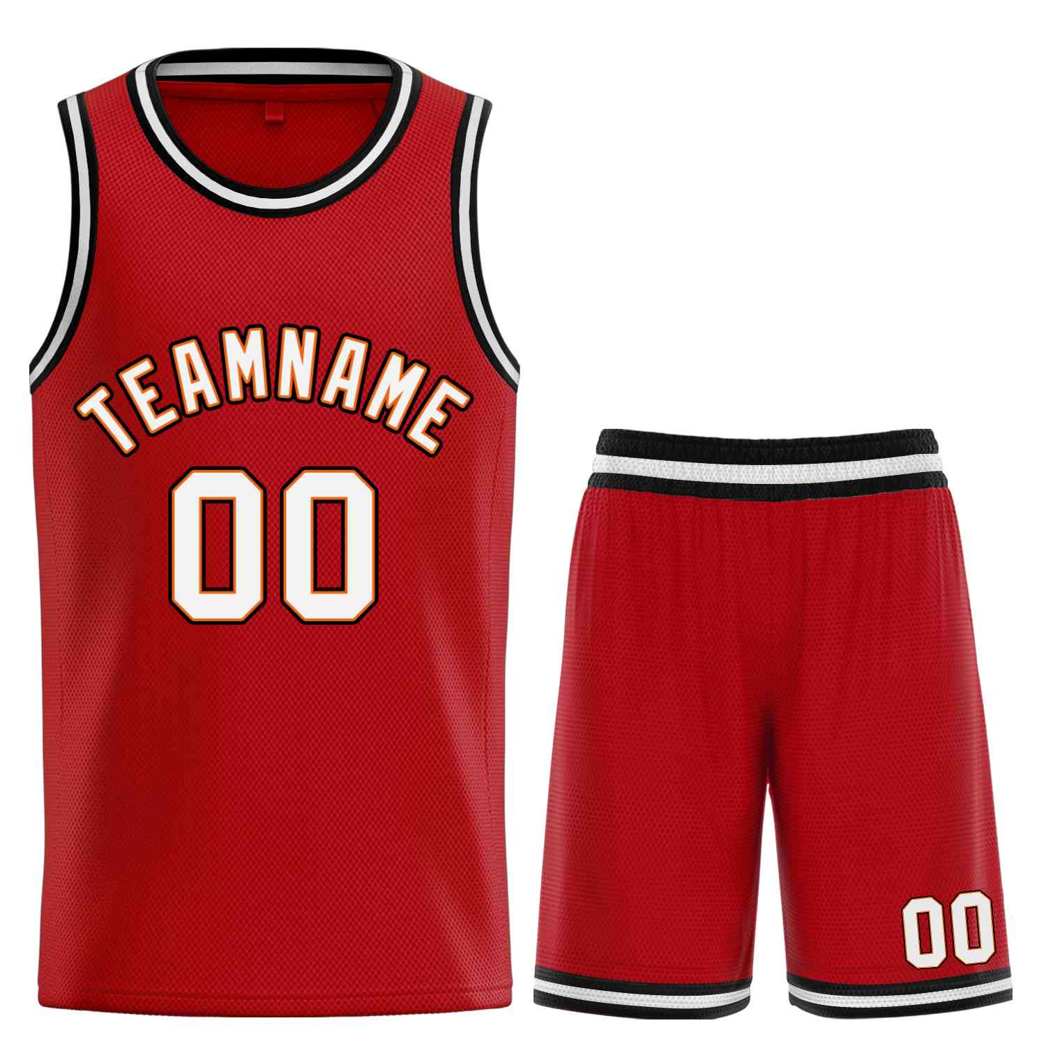 Custom Classic Sets gebogenes Basketballtrikot