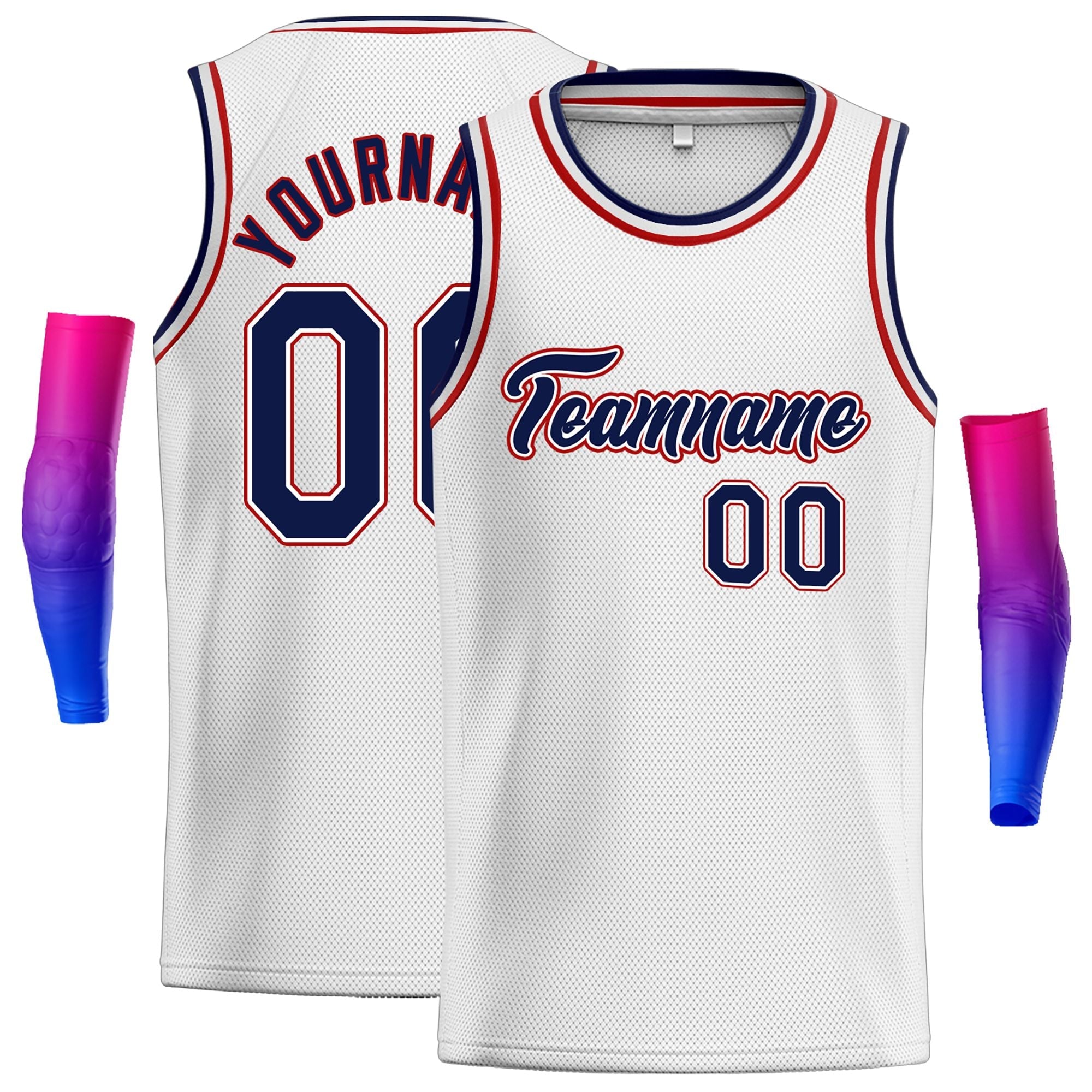 Custom Classic Tops Herren-Freizeit-Basketballtrikot