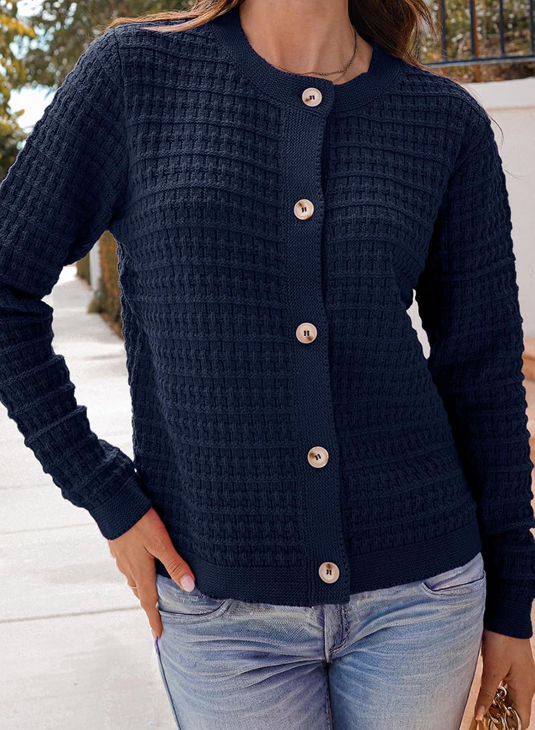 Winter Cardigan Sweaters for Women Long Sleeve Open Front Button Down Jacket Winter Cardigan Sweaters for Women Long Sleeve Open Front Button Down Jacket