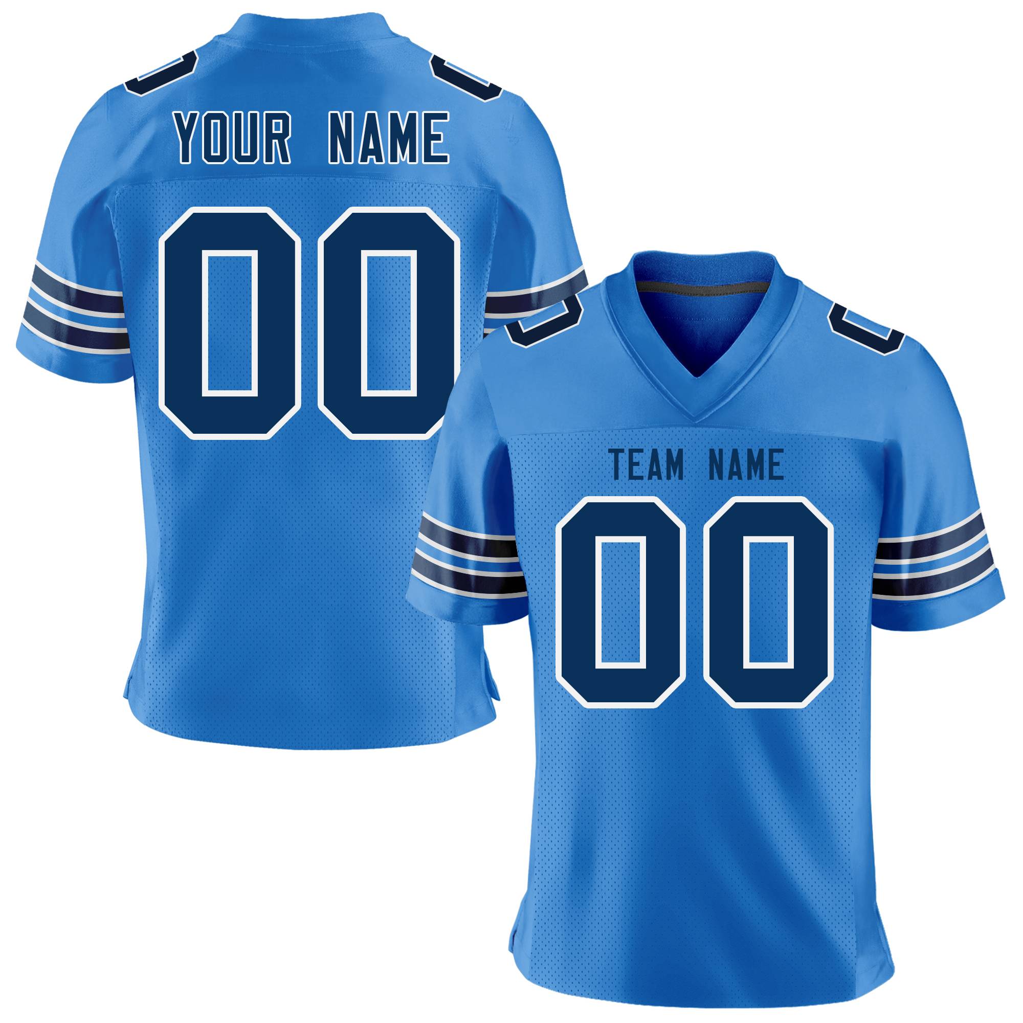 Individuell personalisiertes klassisches authentisches Mesh-Fußballtrikot