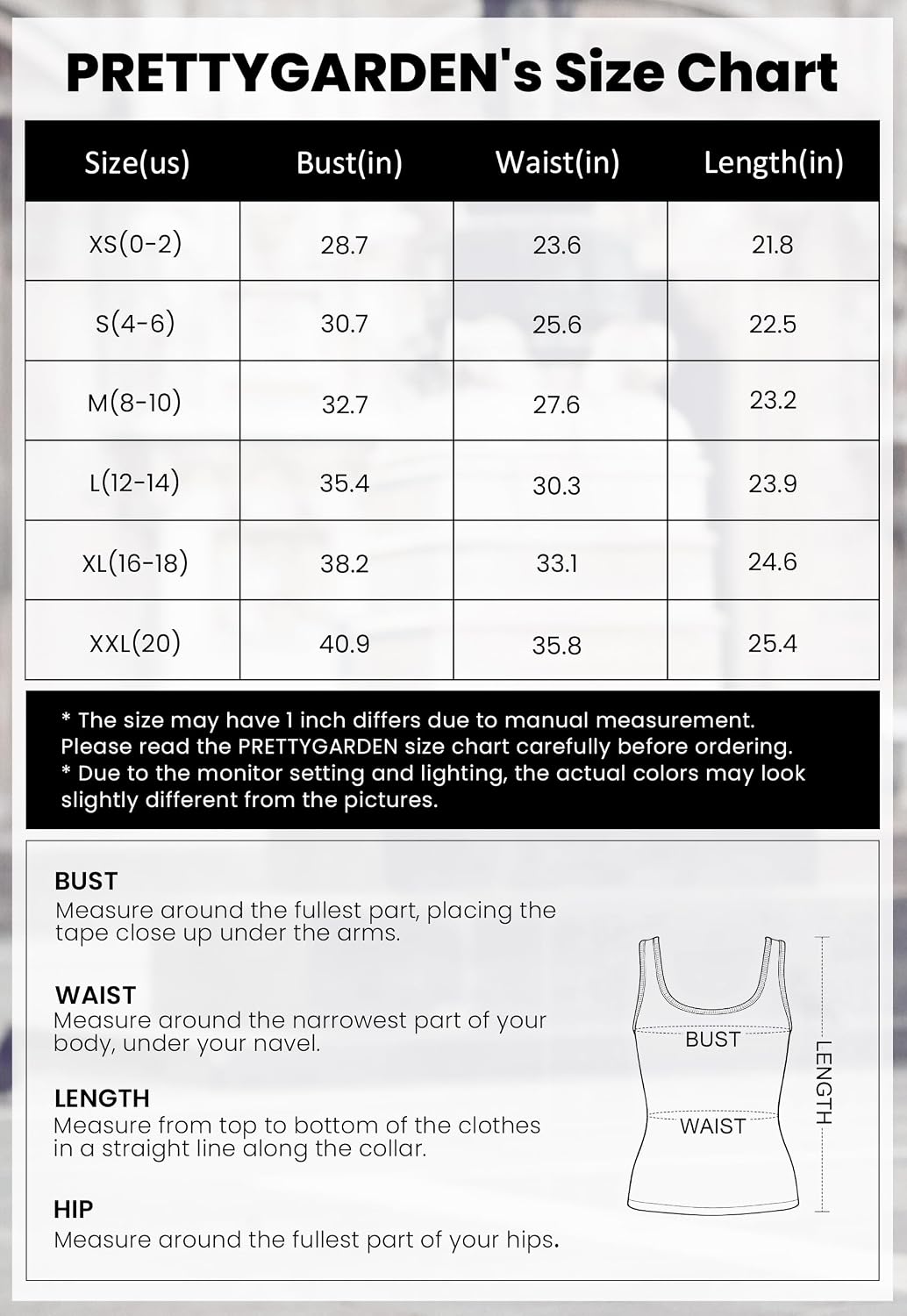 Women's Ribbed Scoop Neck Slim Fit Tank Top Black