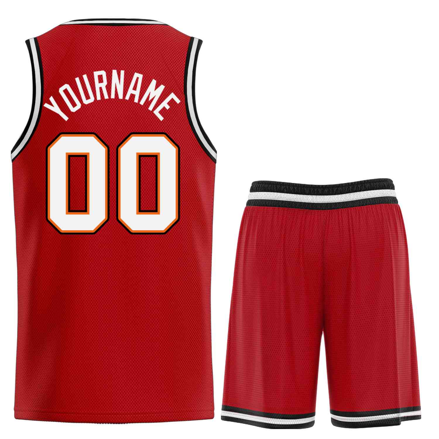 Custom Classic Sets gebogenes Basketballtrikot