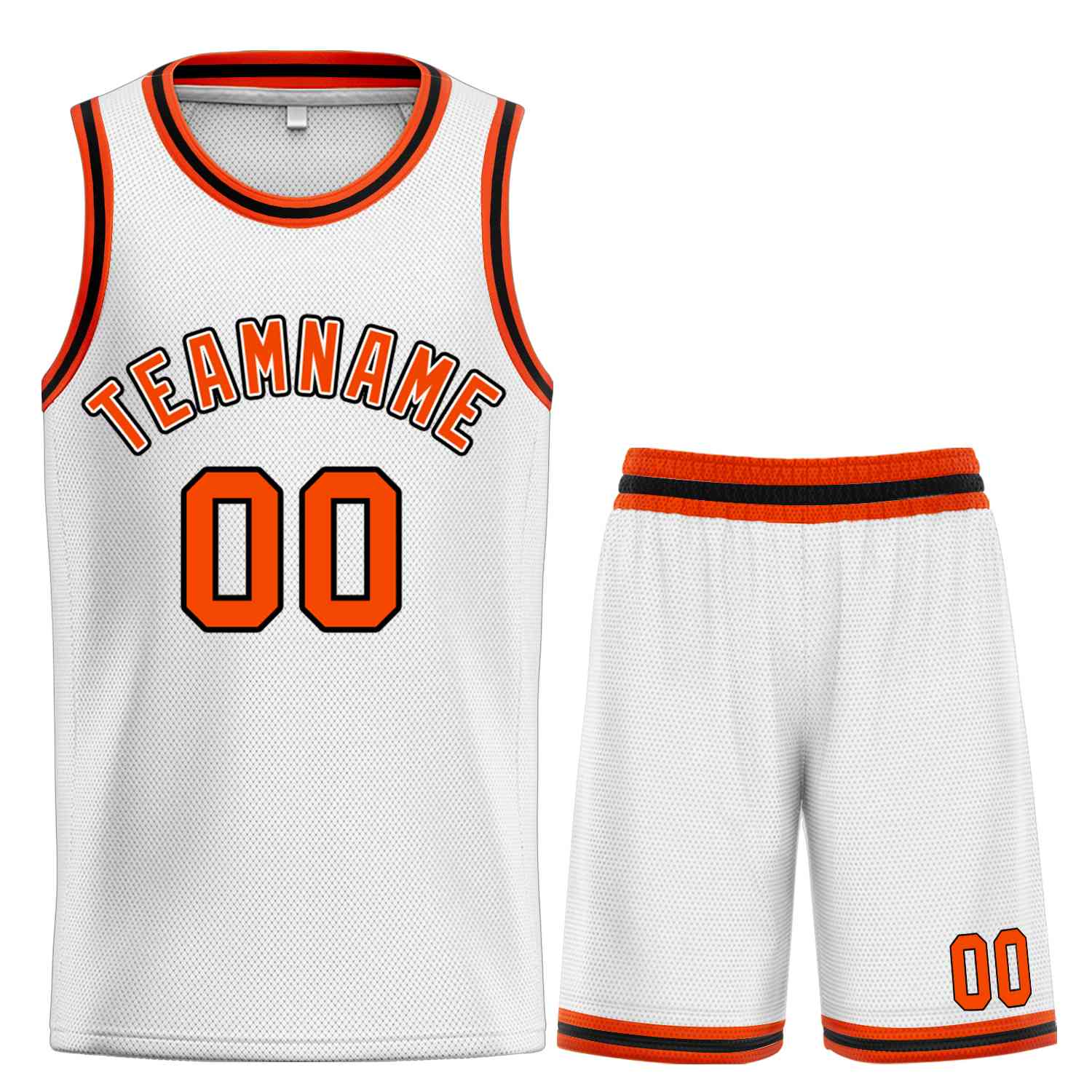Custom Classic Sets gebogenes Basketballtrikot