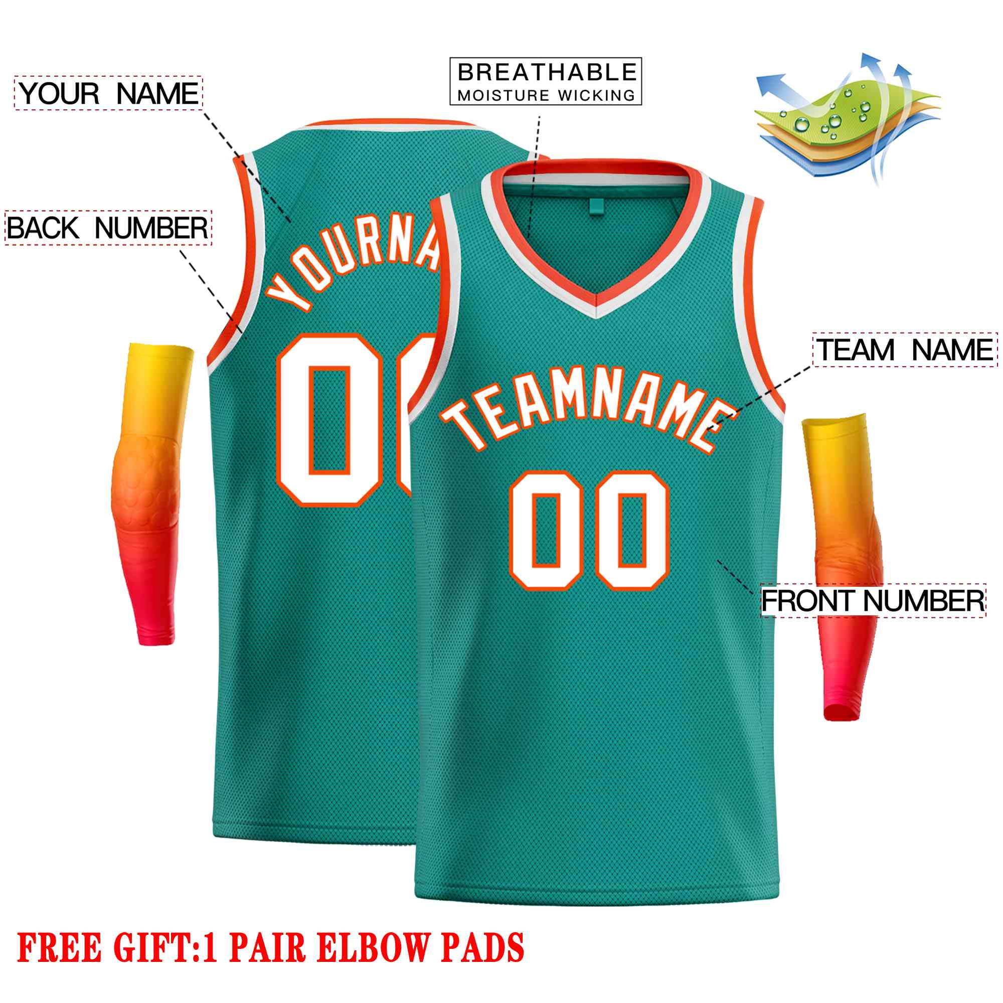 Custom Classic Tops Herren-Freizeit-Basketballtrikot