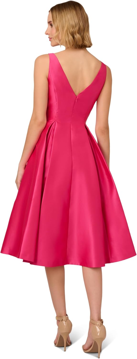 Sleeveless Tea Length Dress