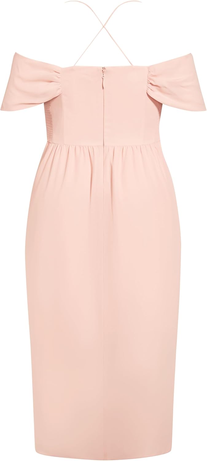 Women's Plus Size Maxi Cocktail Dress - Entwine Women's Plus Size Maxi Cocktail Dress - Entwine