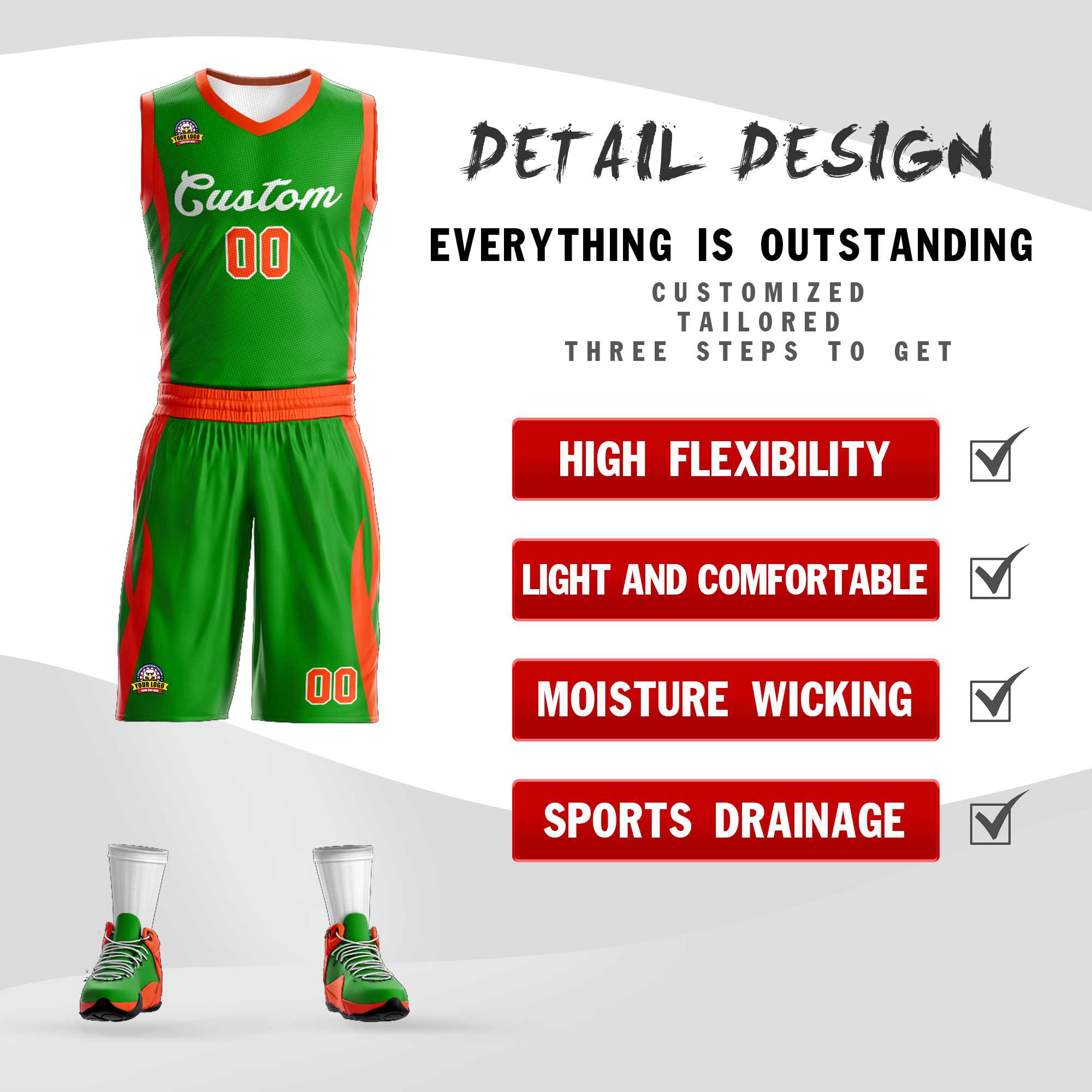 Custom Classic Sets Mesh-Basketballtrikot Custom Classic Sets Mesh-Basketballtrikot