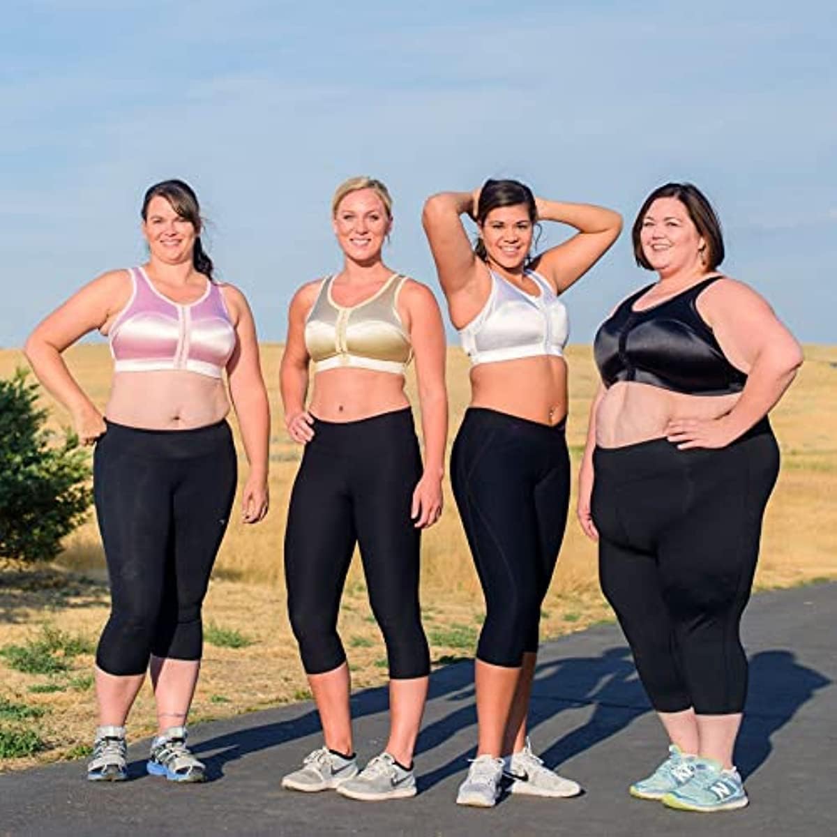 3 Pack Women's Plus Size Capri Leggings High Waist Tummy Control Stretchy Yoga Workout Pants (XL-4X) - Spandex Elastic Fit