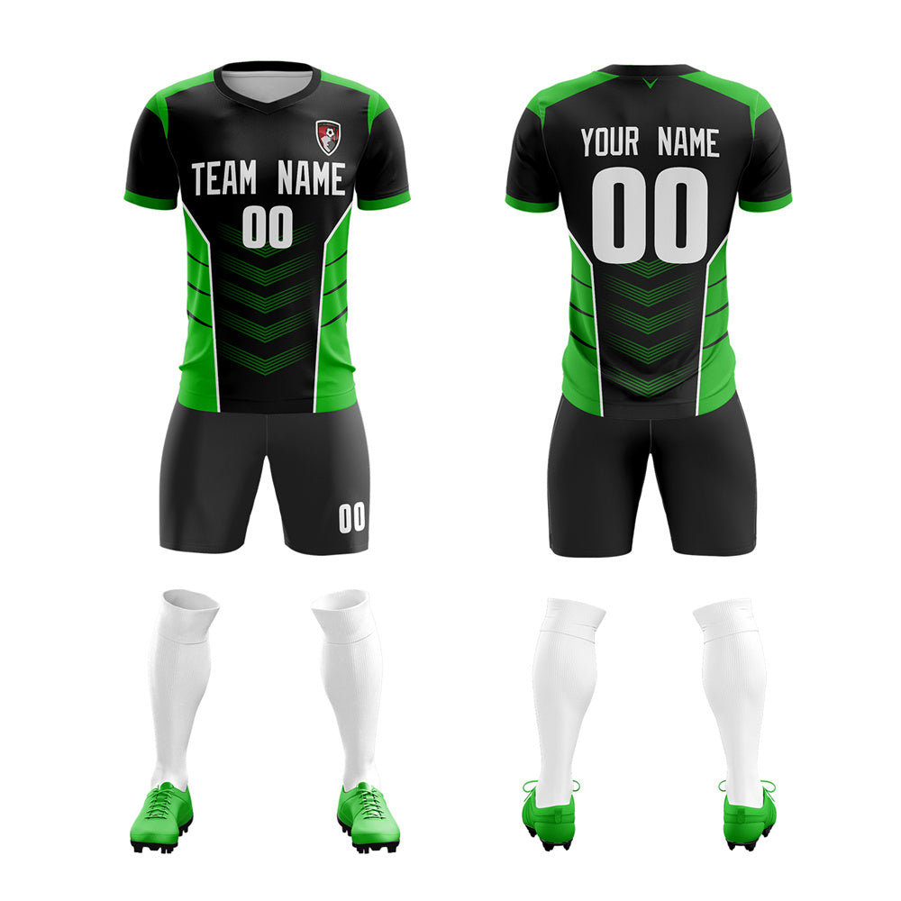 Maßgeschneiderte Soft-Trainingsuniform-Fußball-Sets-Trikots
