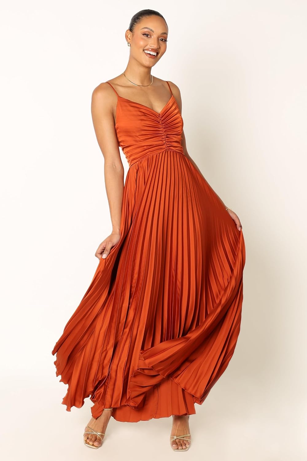 Women's Naira Pleated Maxi Dress