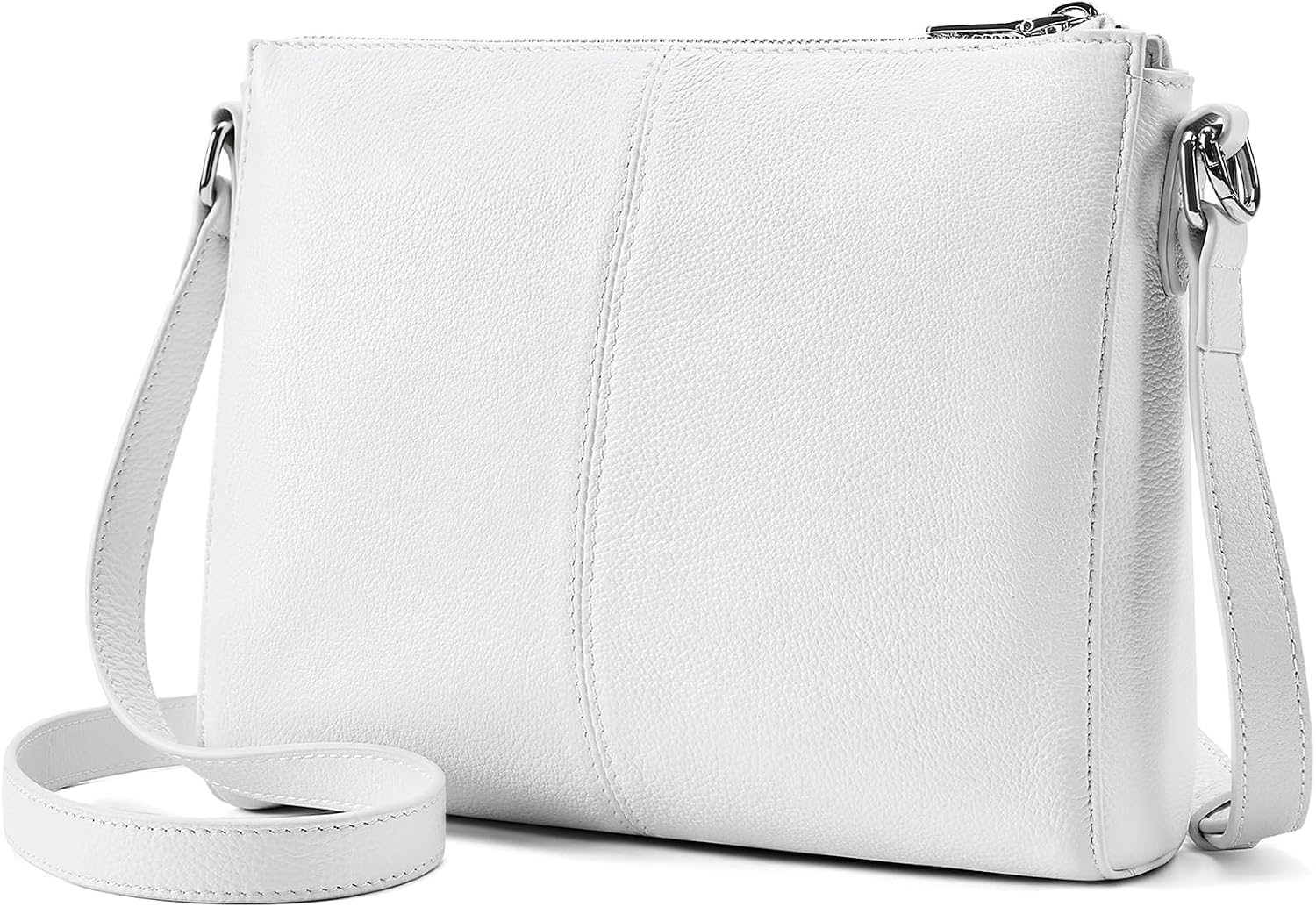 Women's Genuine Leather Crossbody Purse with RFID Wallet