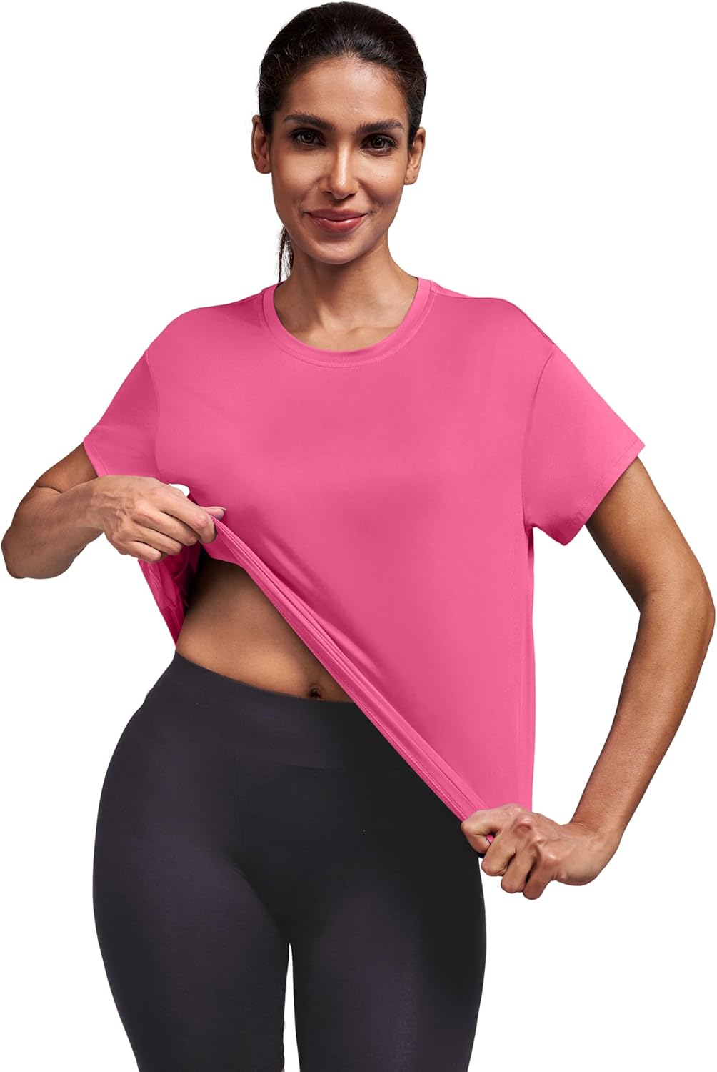 Workout Tops for Women Short Sleeve T-Shirts Loose Fit Athletic Fitness Clothing Gym Running Yoga Summer Tops Workout Tops for Women Short Sleeve T-Shirts Loose Fit Athletic Fitness Clothing Gym Running Yoga Summer Tops