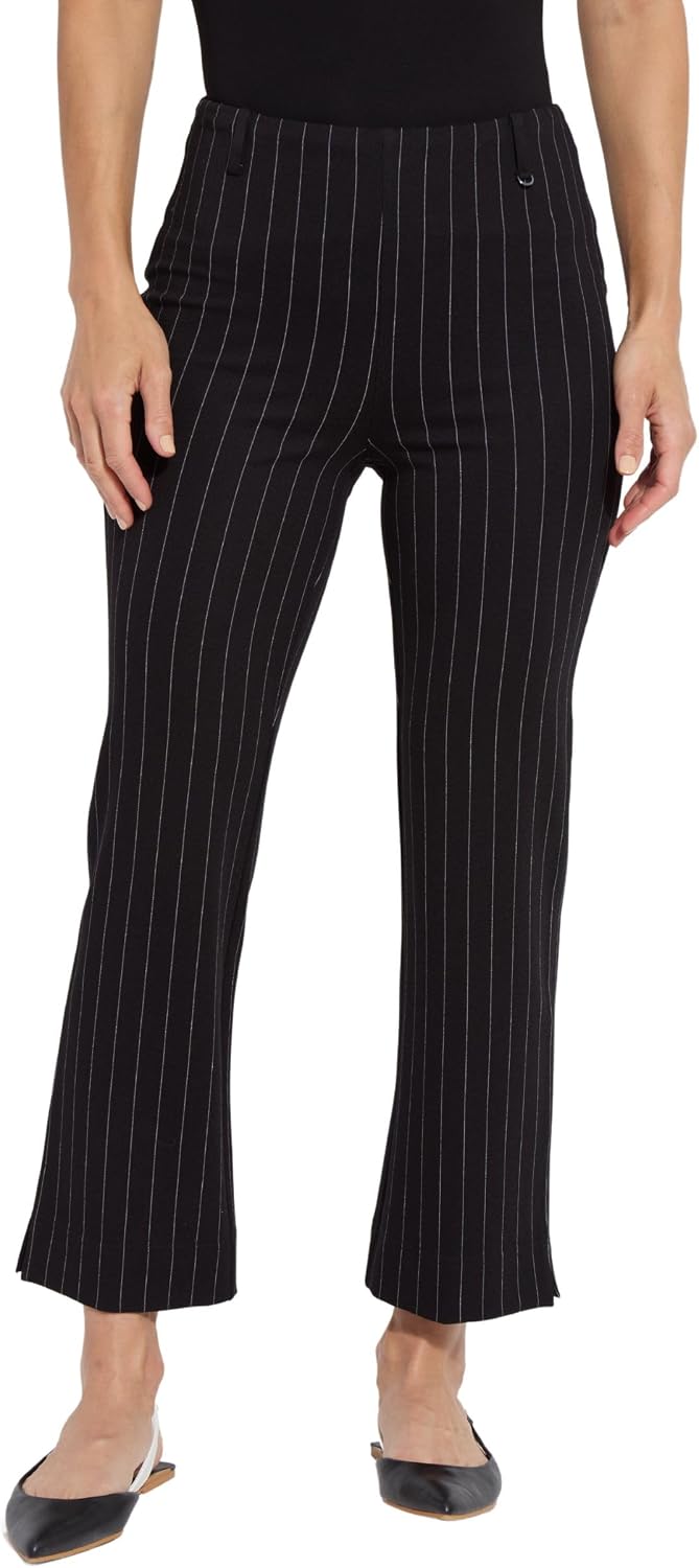 Baby Boot Ankle Pants for Women Cropped Dress Style Work Business Casual