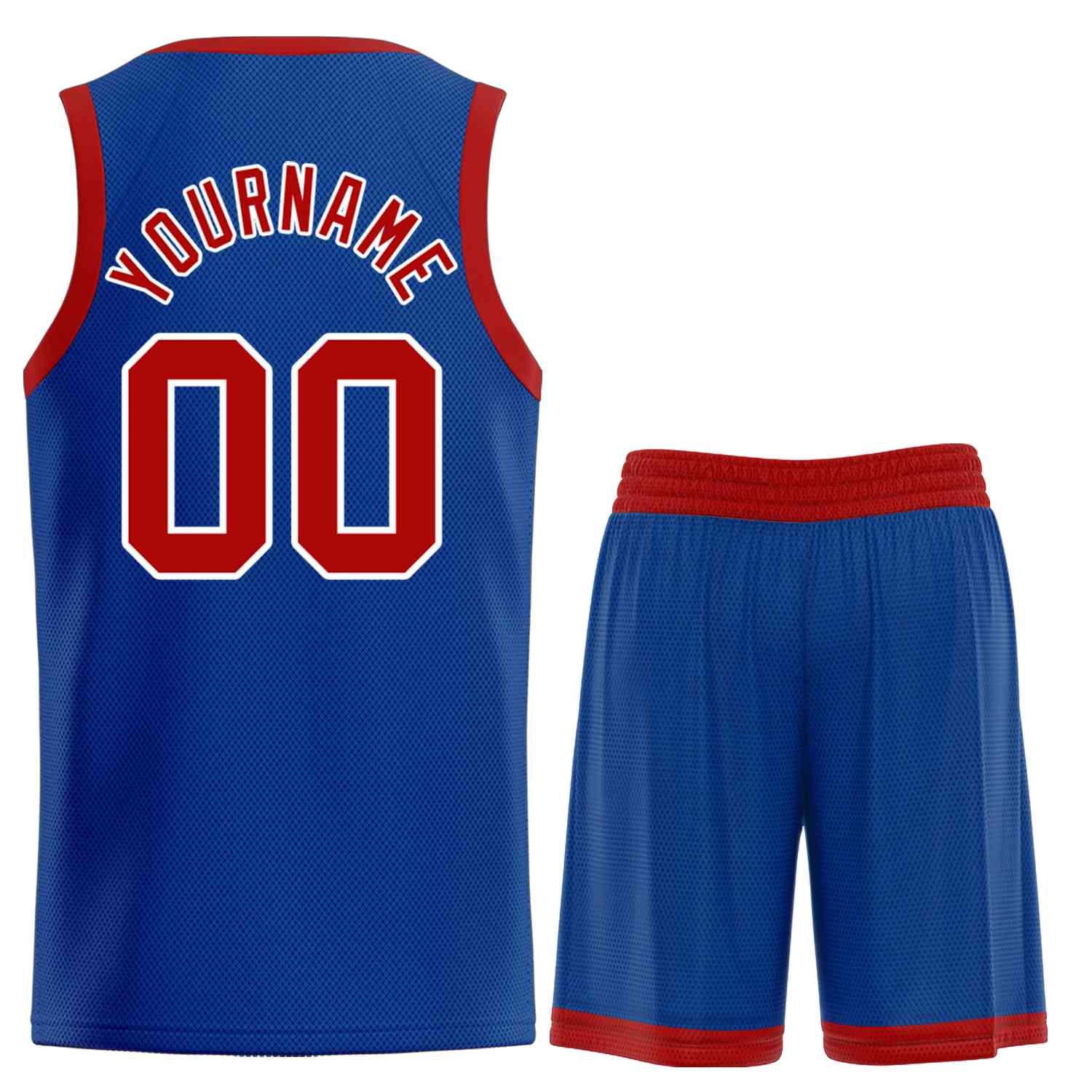 Custom Classic Sets gebogenes Basketballtrikot